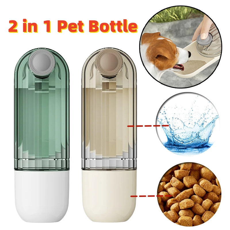 2 In 1 Pet Water Drinking Cup